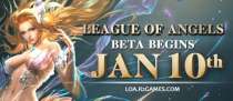 Lancement officiel de League of Angels le 10 janvier