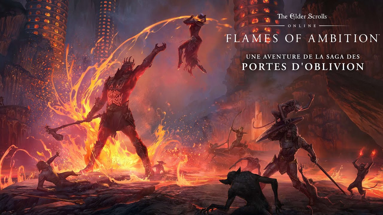 The Elder Scrolls Online : arrivée du pack Flames of ambition sur PC et MAC
