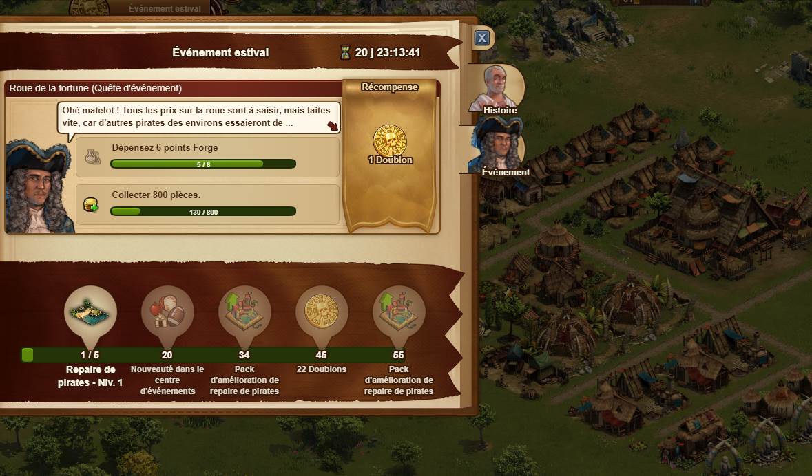 Evénement estival 2021 sur Forge of Empires !