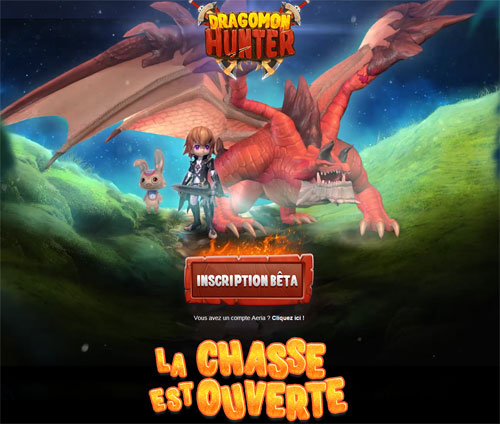 jouer a dragomon hunter