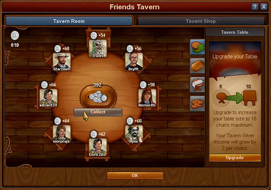 Forge of Empires - Taverne des Amis