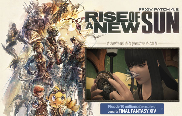 Mise à jour 4.2 Rise of a new sun du MMORPG FFXIV