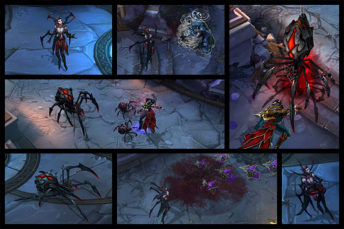 Elise la reine arraignée sur League of Legends
