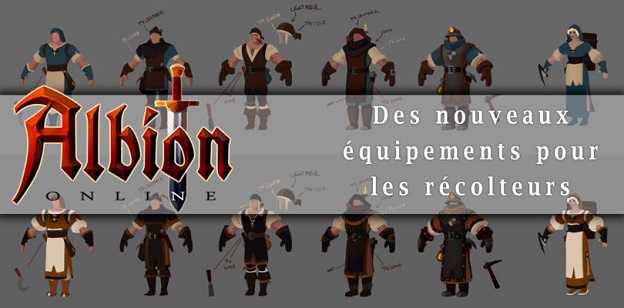 Albion Online Détails sur les équipements de récolte