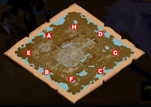 Points de départ de l’event