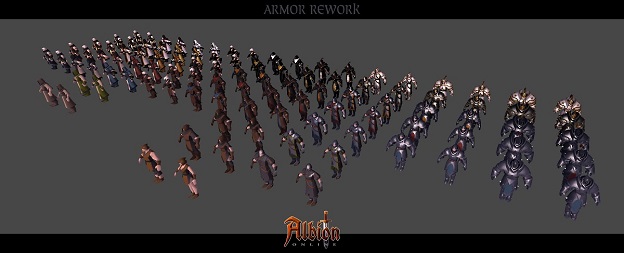 Albion Online relooking des armures