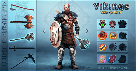 Vikings War of Clans - Stuff