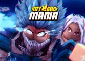 Codes My Hero Mania sur Roblox